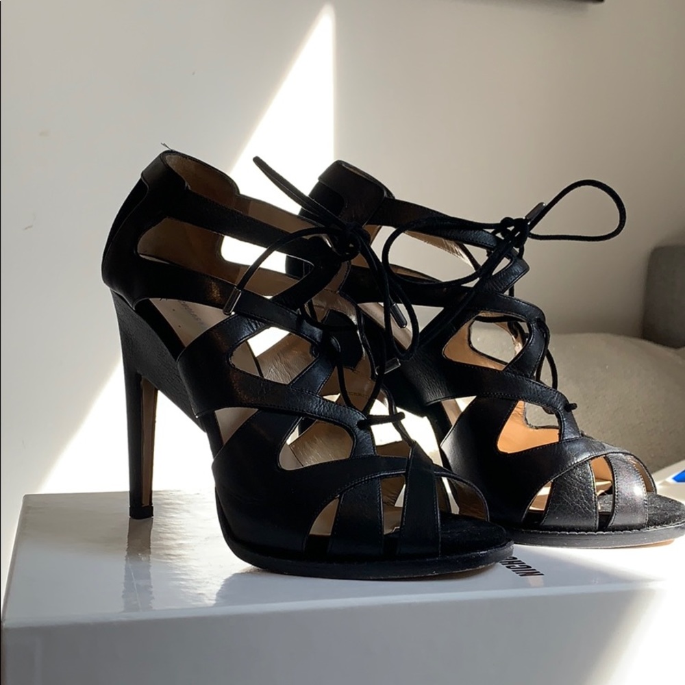 Nicholas Kirkwood lace up heels